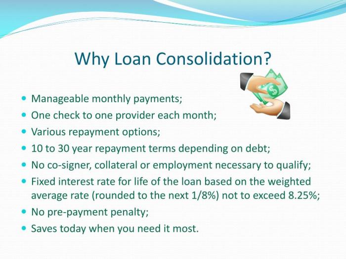 Consolidation loan presentation ppt powerpoint